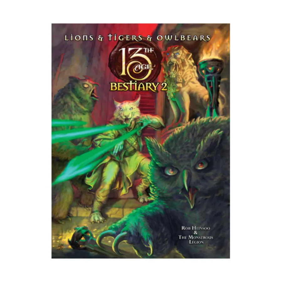 

Bestiary 2 - Lions & Tigers & Owlbears, 13th Age (d20), твердый переплет