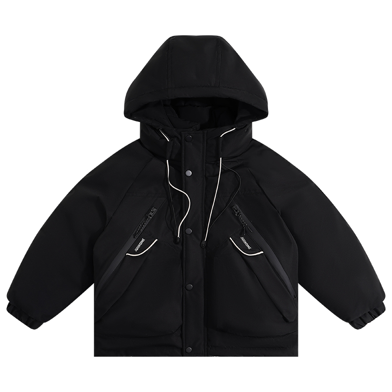 

Детская утепленная куртка с капюшоном PROTECTCAMEL, черный