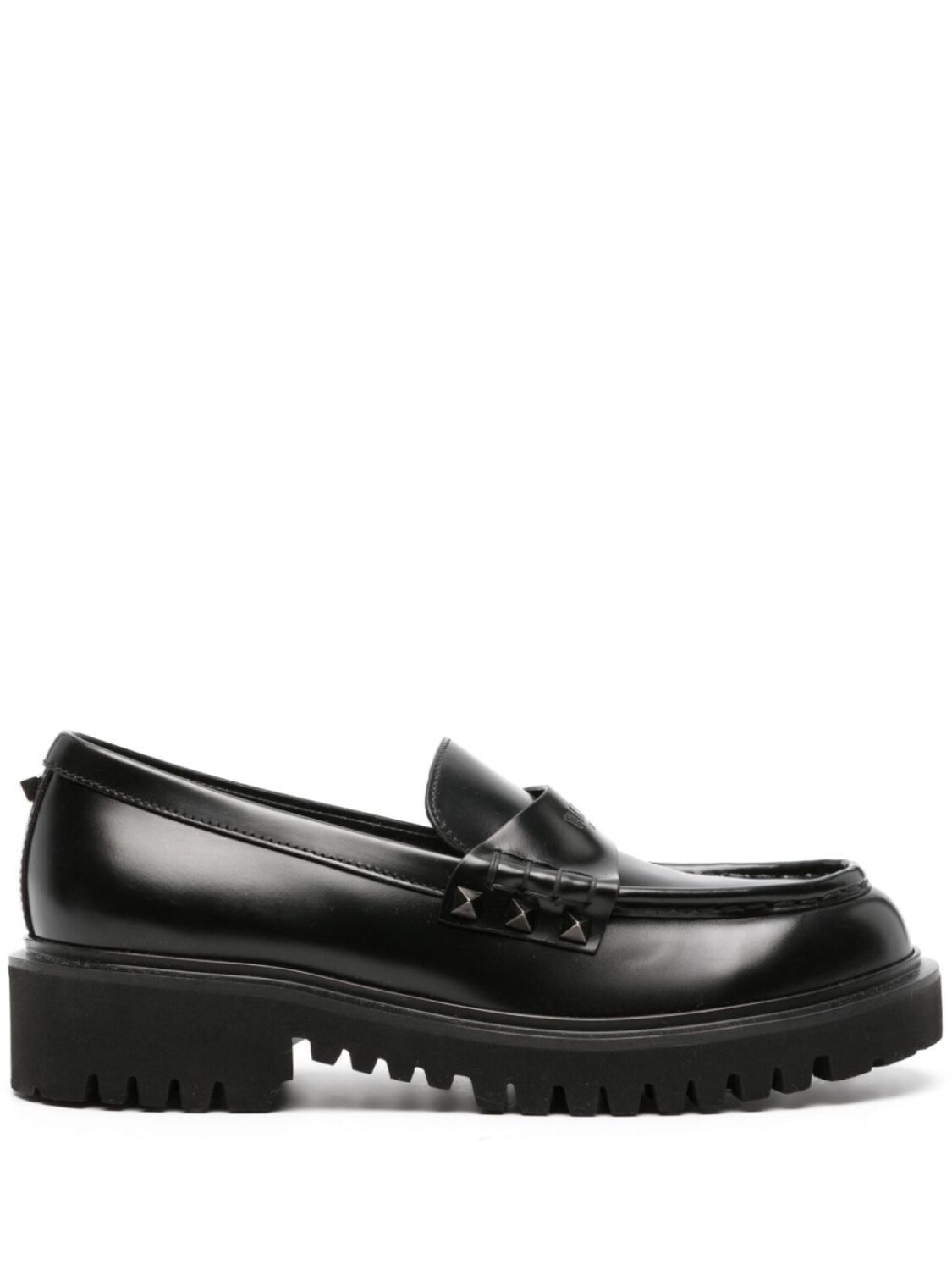 

Valentino Garavani лоферы с декором Rockstud, черный