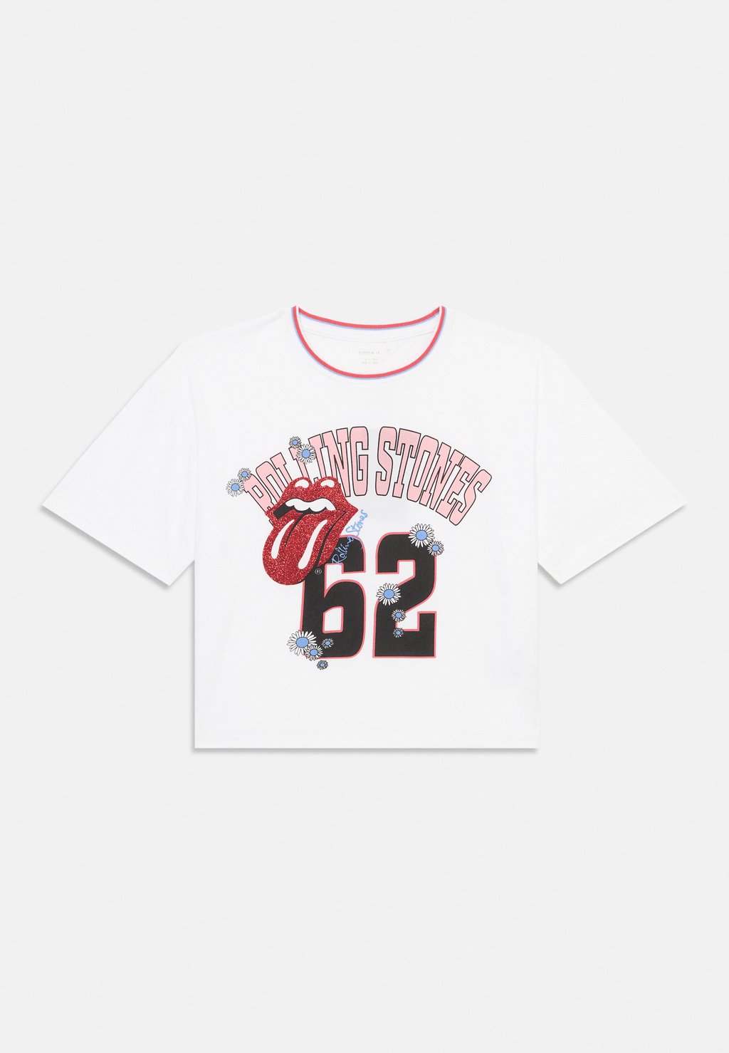 

Футболка с принтом NKFACARA ROLLINGSTONES Name it, белый