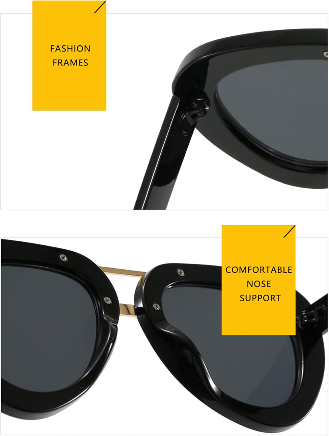 

Солнцезащитные очки Bullabulling в стиле ретро-пилот для женщин и мужчин, модные, с металлическим двойным мостиком, трендовые, с защитой от УФ-излучения UV400, Tea Demi