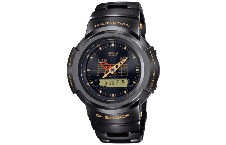 

Casio AWM-500GC-1A Мужские часы Full Metal Series черные