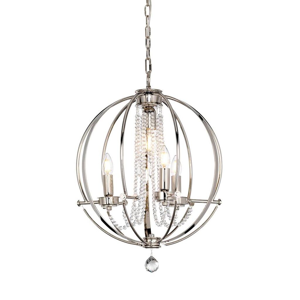 Люстра Cassie 3xE14 В:58,1 Д:45,8 Ш:45,8 Elstead Lighting