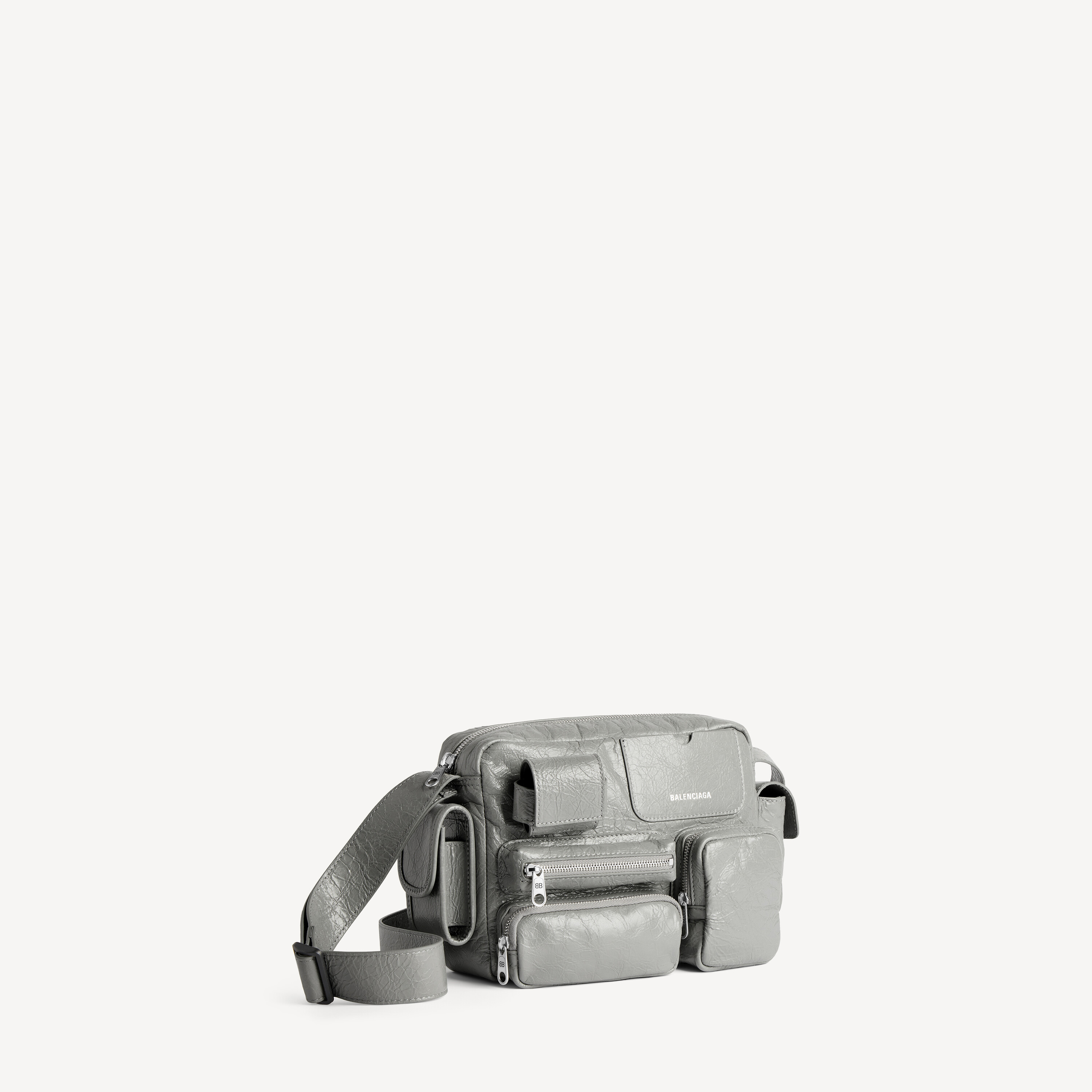 Мужская сумка Superbusy для камеры в цвете Balenciaga Grey, серый — фото 2