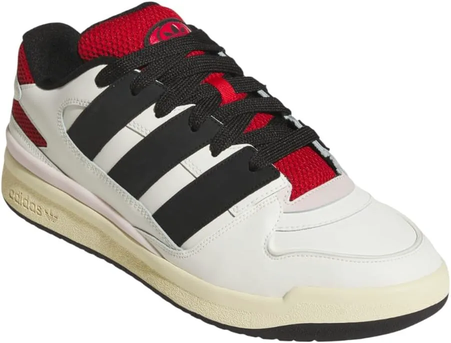 Мужские кроссовки Adidas Forum2000 на шнуровке - повседневные, цвет Off White, белый — фото 2