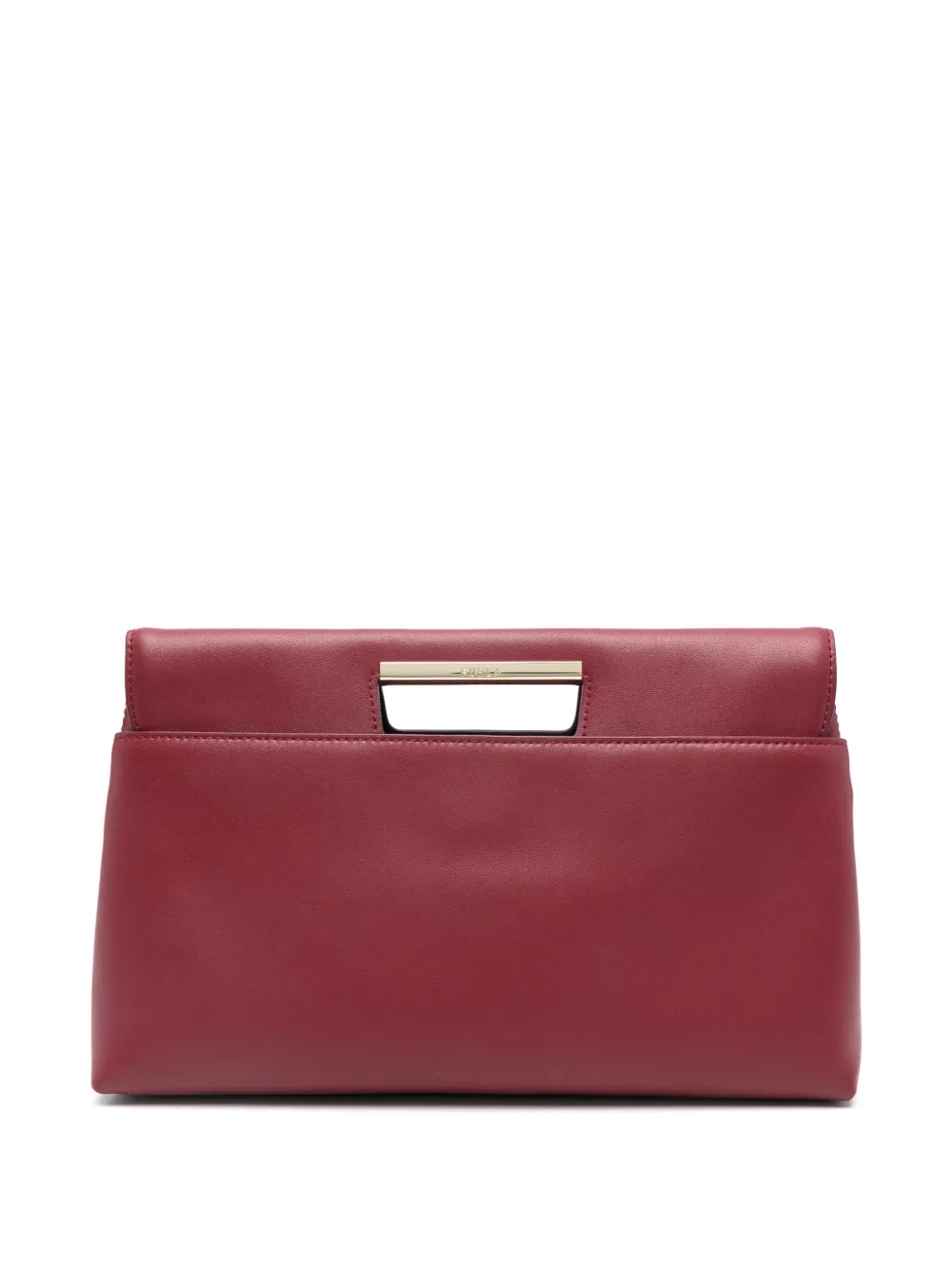 

Клатч с верхней ручкой Furla, красный