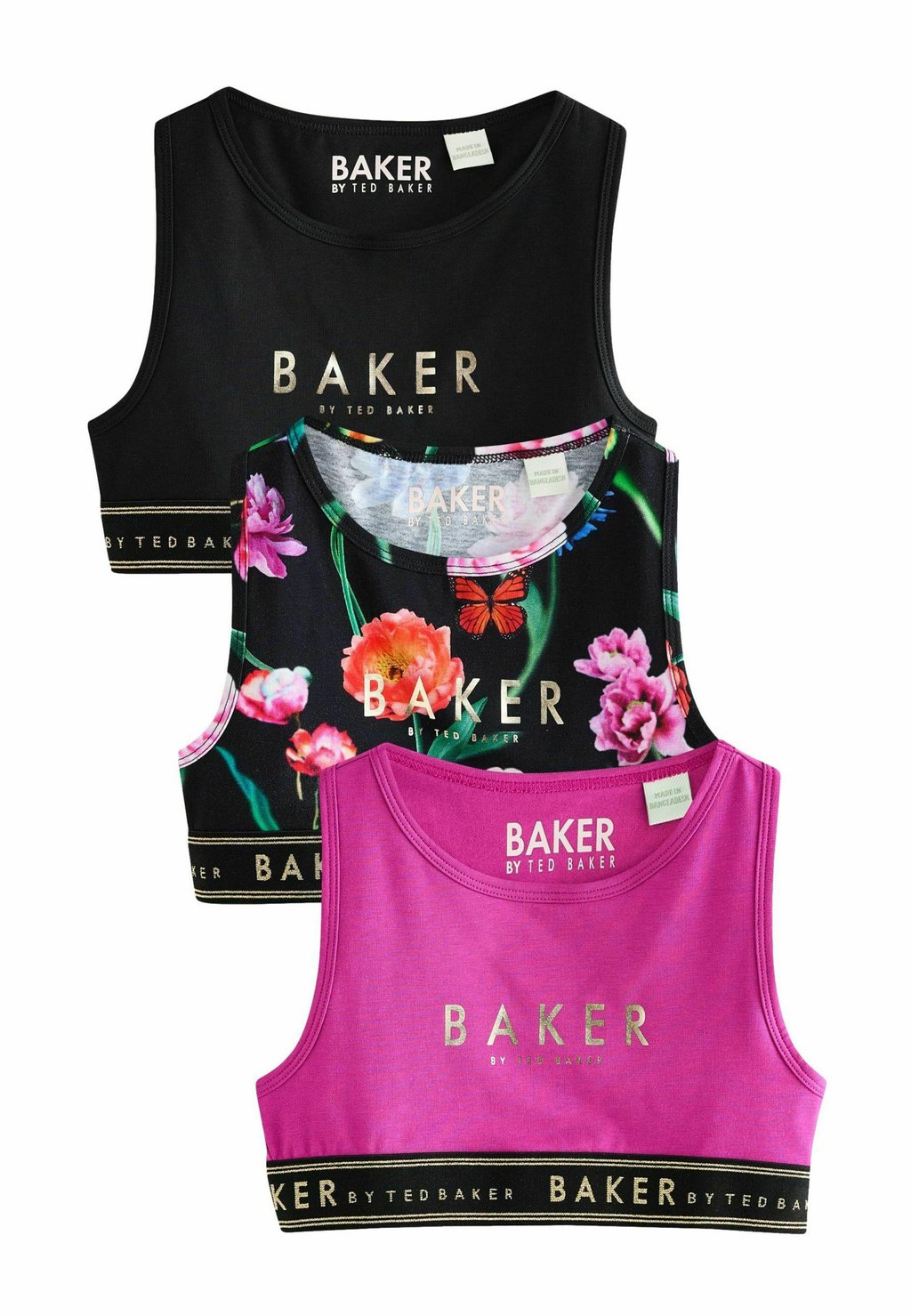 

Бюстье REGULAR FIT 3 PACK Baker by Ted Baker, черный