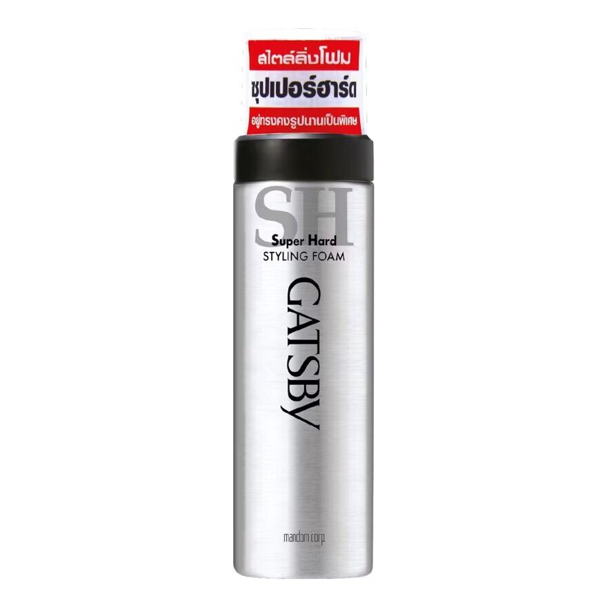 

Gatsby Пенка для укладки Super Hard 185 G, Gray