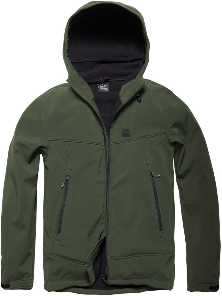 

Куртка софтшелл Vintage Industries, зеленый