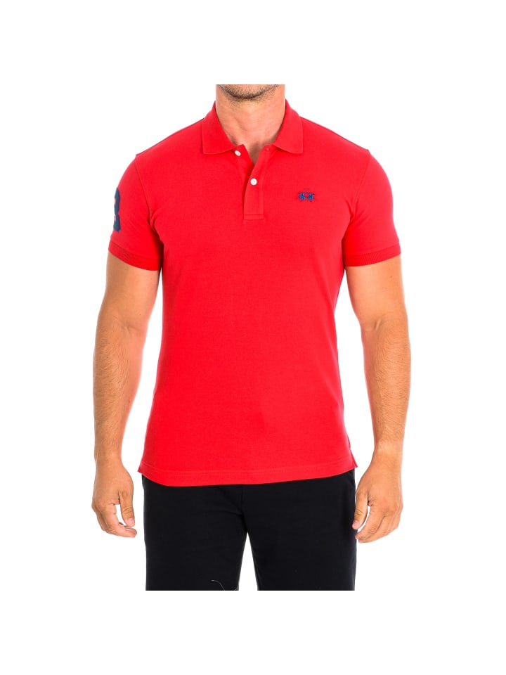 

Рубашка-поло La Martina, красный