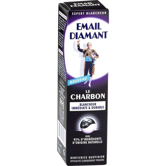 

Фиолетовая паста отбеливающая с углем, 75 мл Email Diamant, Le Charbon