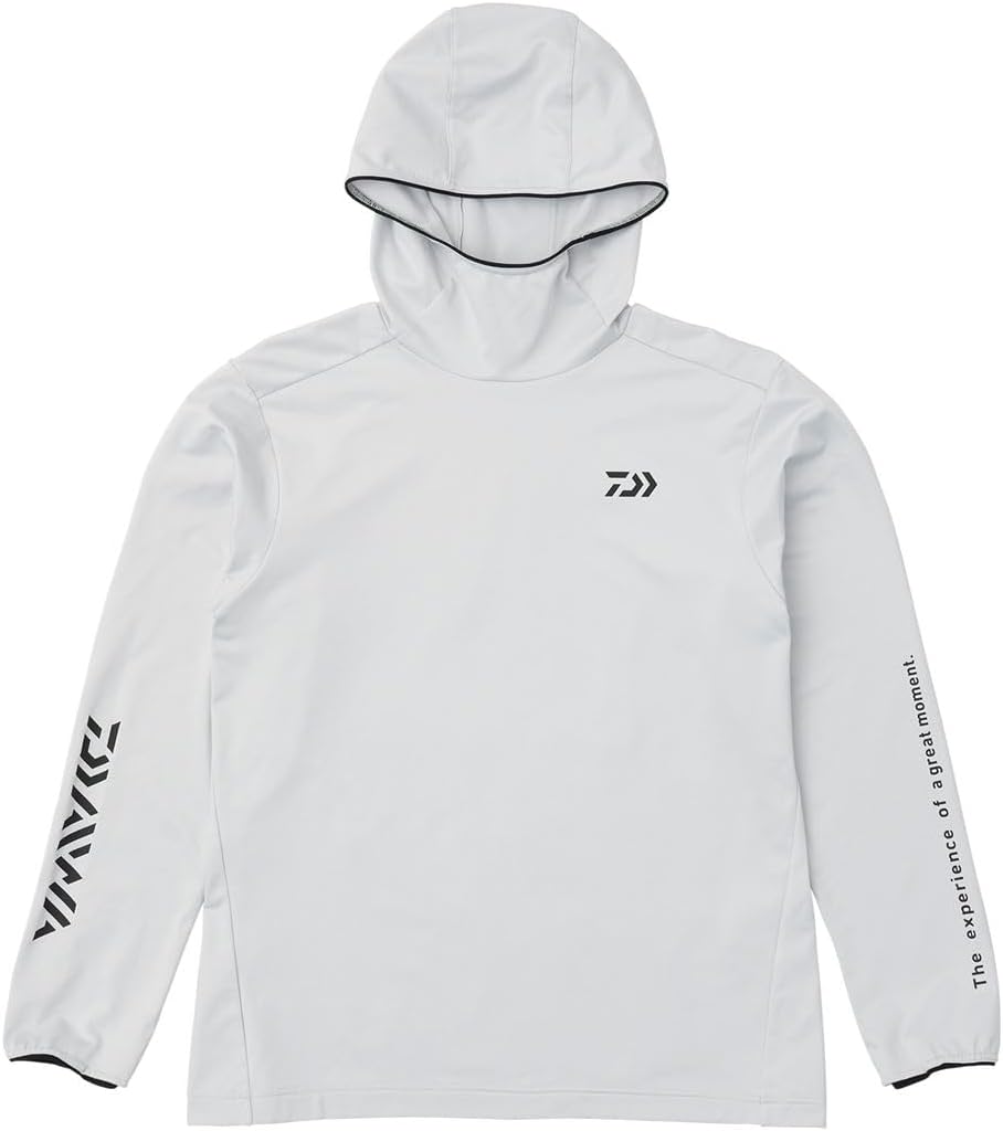 

Толстовка Daiwa Stretch Shirt Hoodie DE-9225, WM-3XL, различные размеры (модель 2024/2025 года), светло-серый