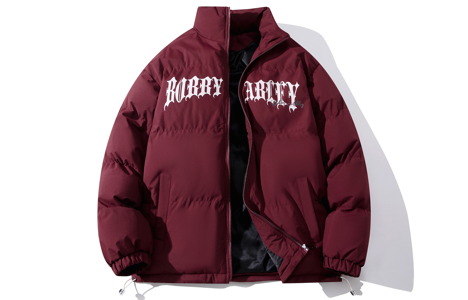

BOBBY ABLEY Пуховик унисекс, Burgundy