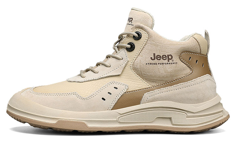 

Кроссовки Jeep Lifestyle Shoes Men Mid-top Sand, цвет Sand