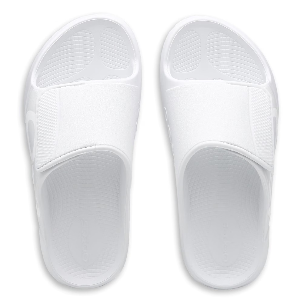 Спортивные сланцы с регулируемой лентой Ooahh Sport Flex Oofos, white — фото 4