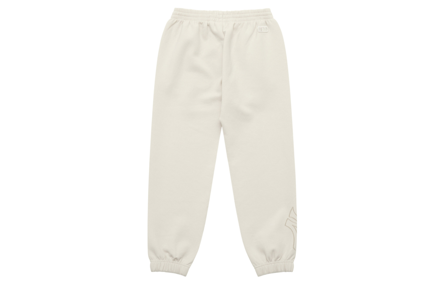 Спортивные штаны New York Yankees Basic Collection 25FW для детей 3-7 лет MLB, экрю — фото 2