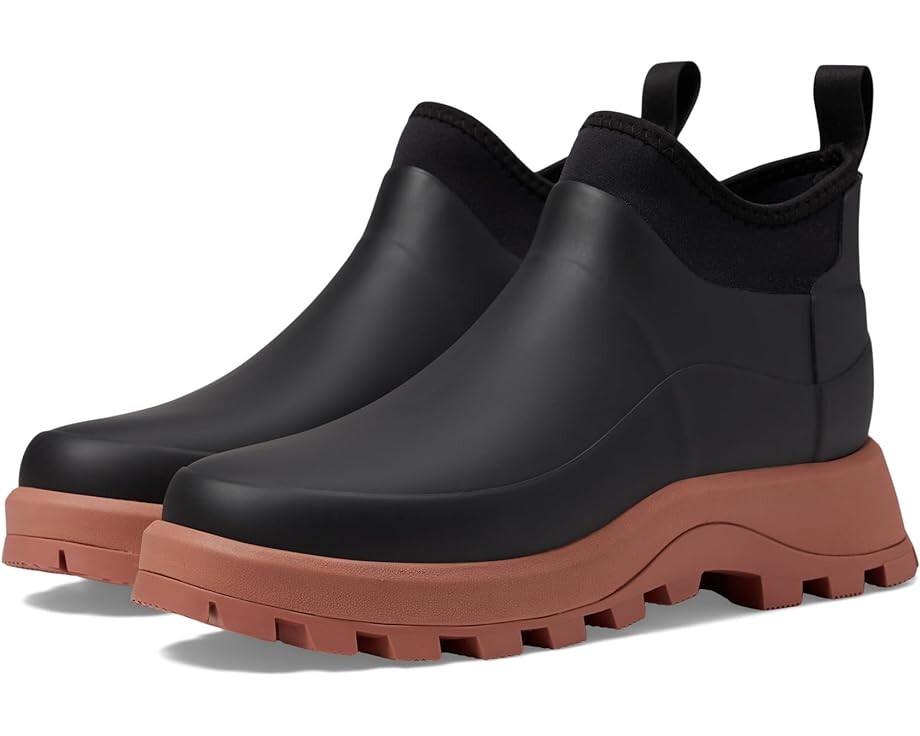 

Ботинки Hunter City Explorer Ankle, цвет Black/Red Flurry