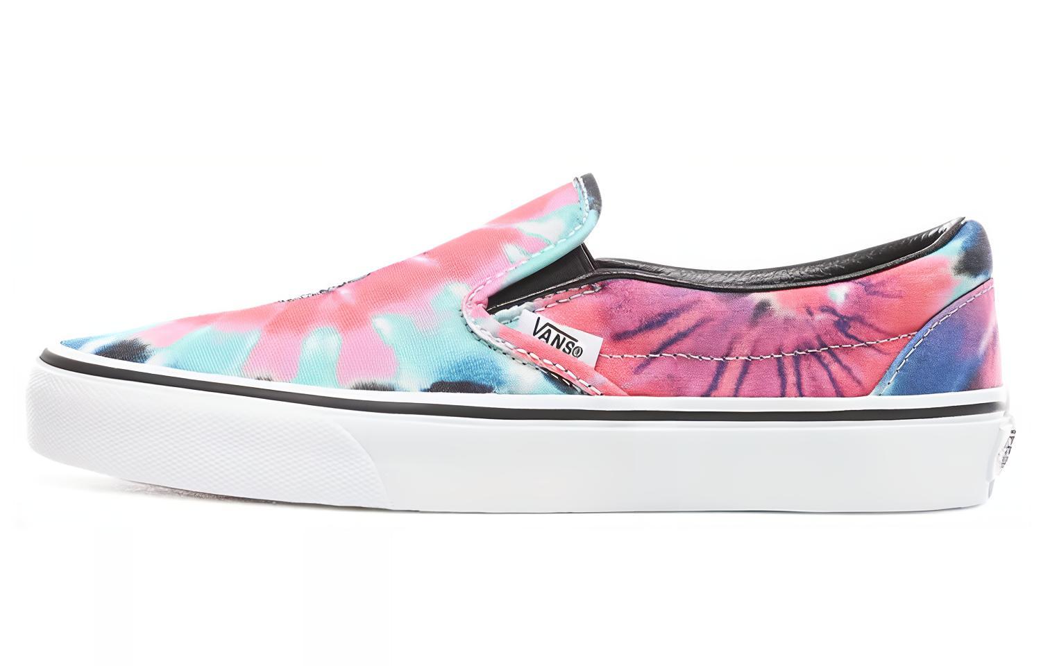 

Кроссовки Vans Classic Slip-On Tie-Dye Skeleton Rose Women's