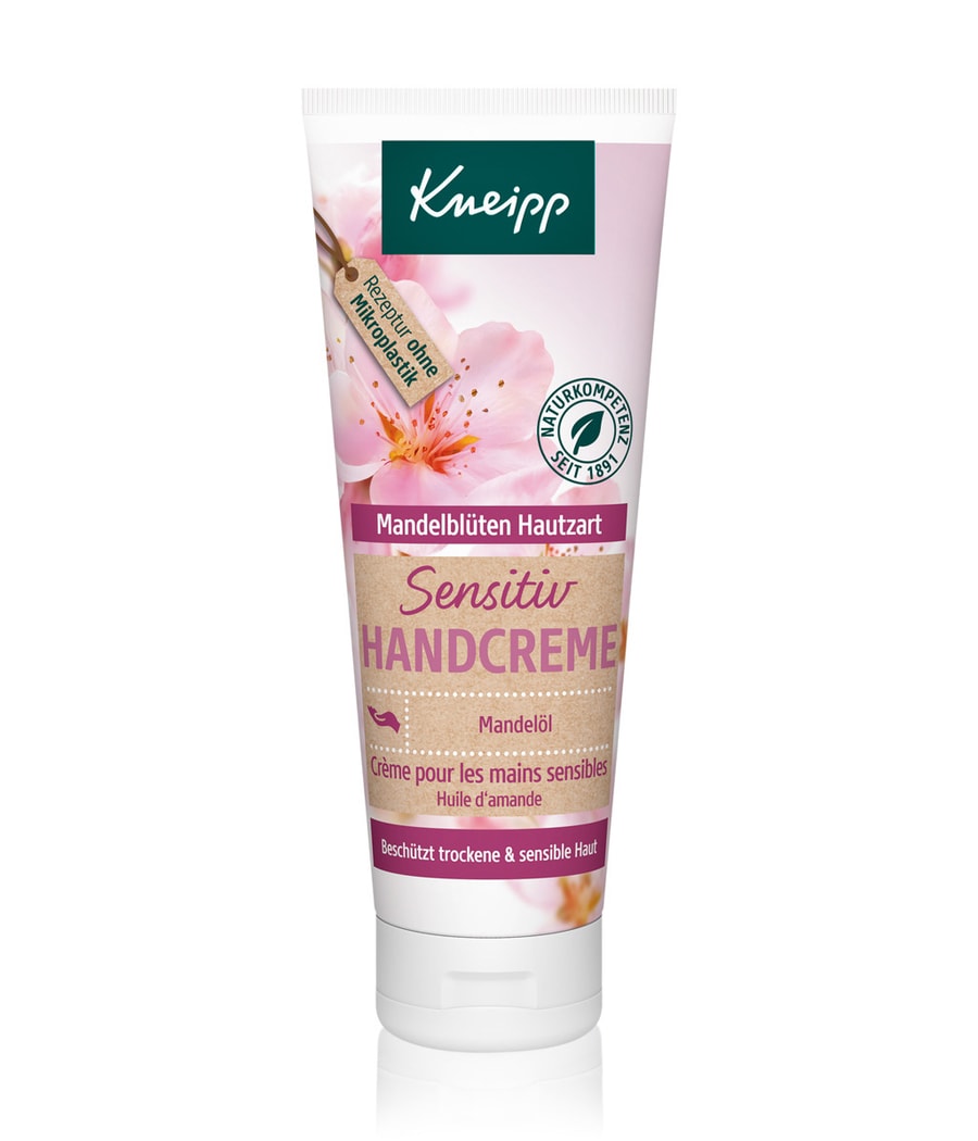 

Крем для рук Kneipp Mandelblüten Hautzart trockenen & sensible Haut, 75 ml