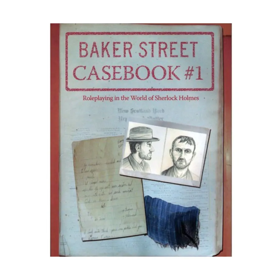 

Casebook #1, Baker Street Role Playing Game, мягкая обложка