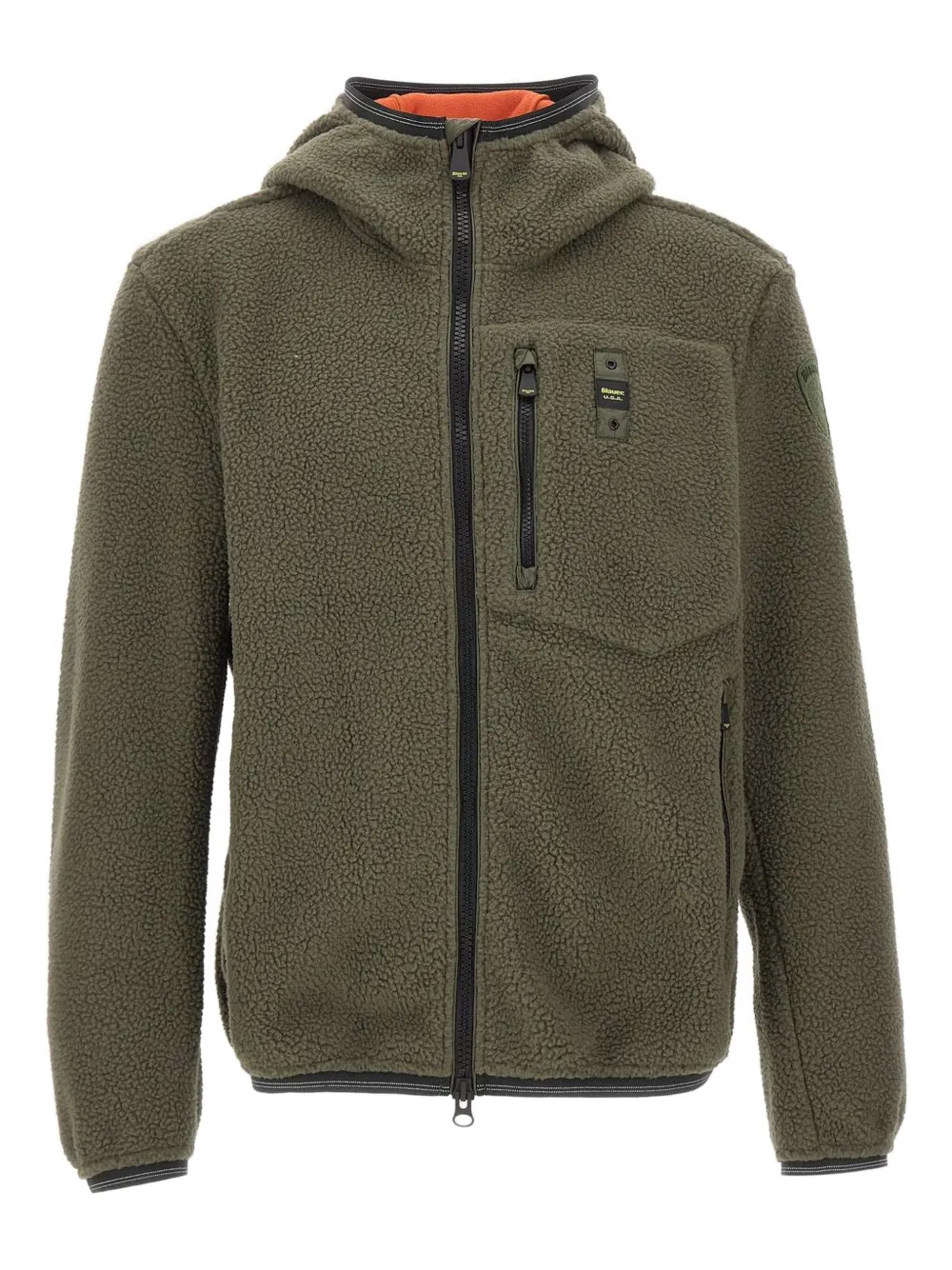 

Флисовая куртка с капюшоном Alleghany Blauer, зеленый