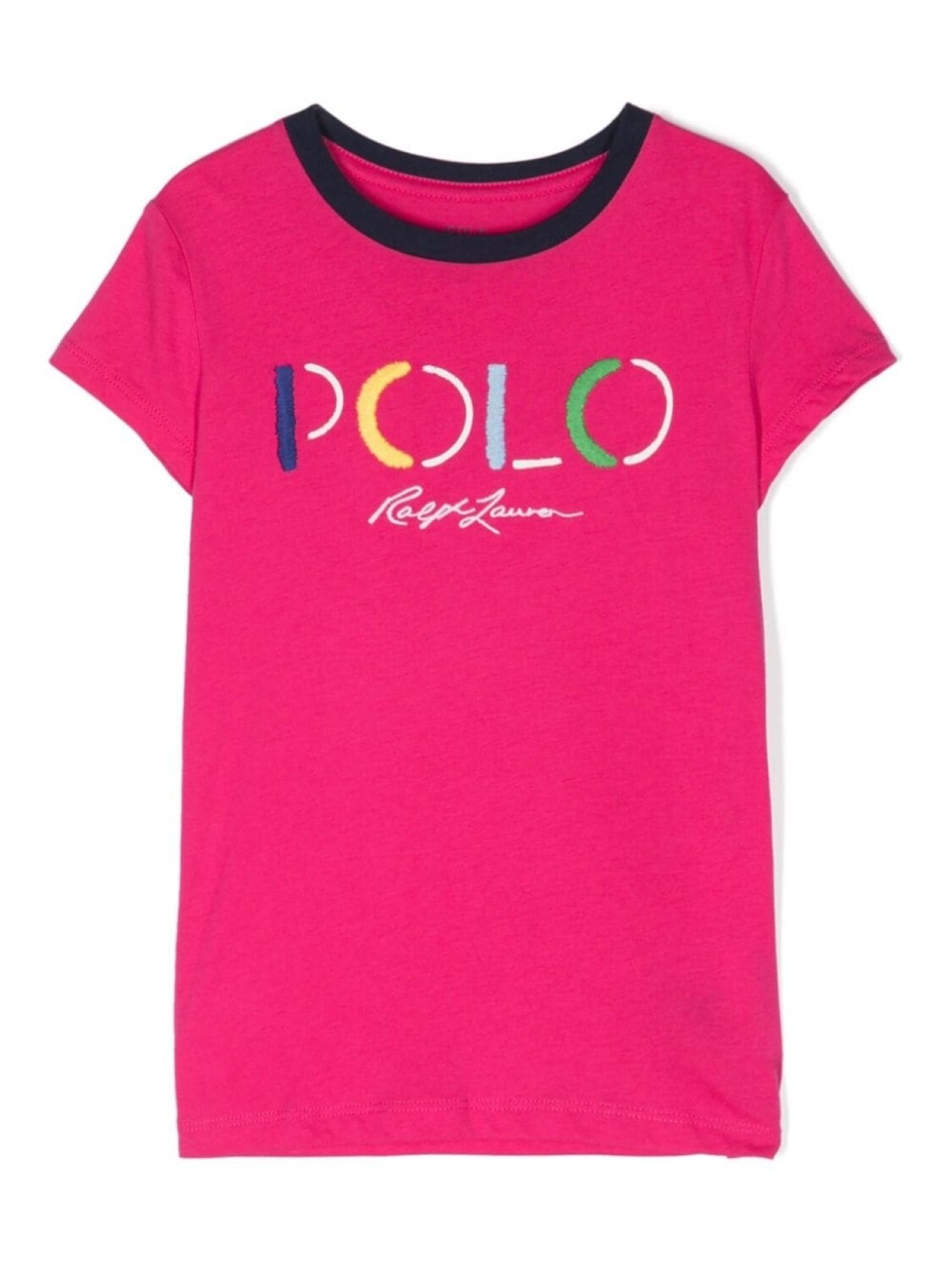 

Ralph Lauren футболка с вышитым логотипом, розовый