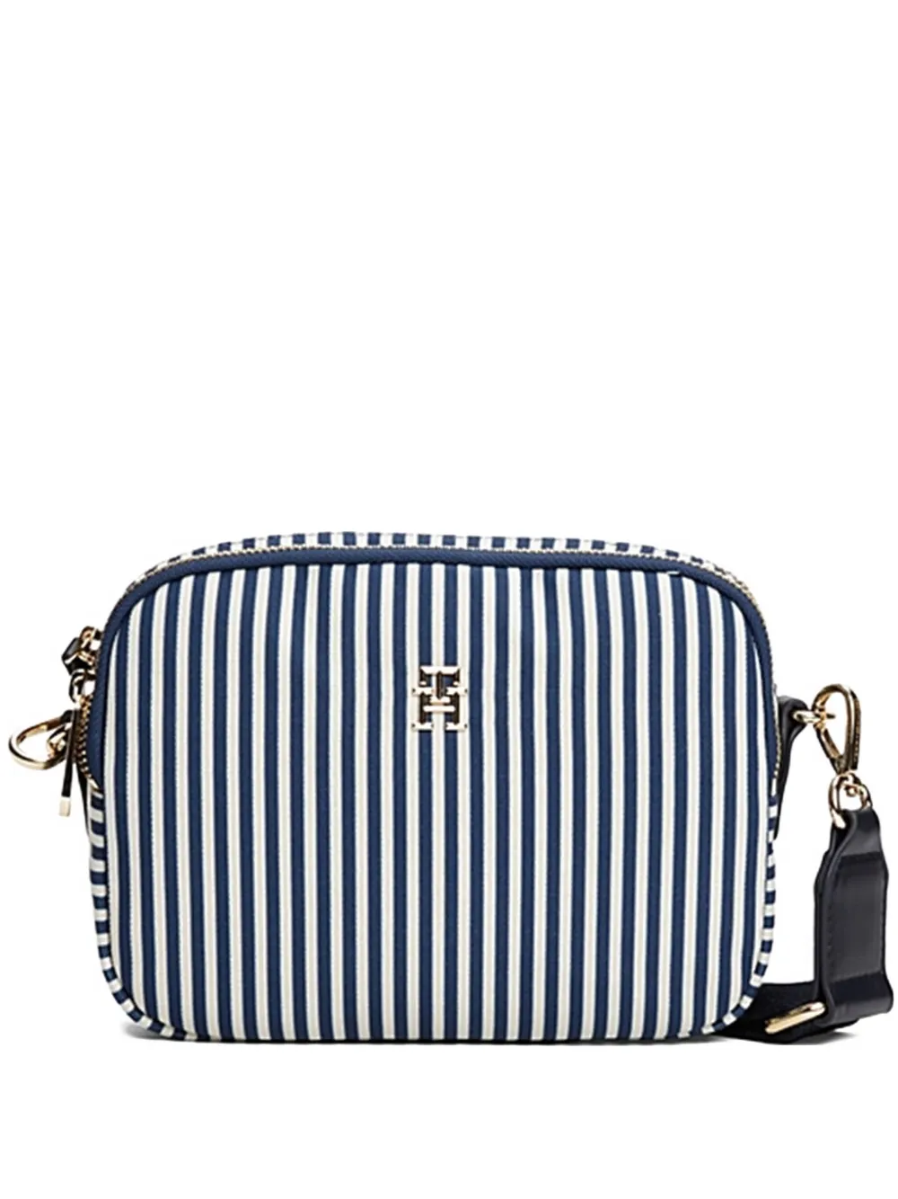 

Полосатая сумка через плечо Tommy Hilfiger, синий