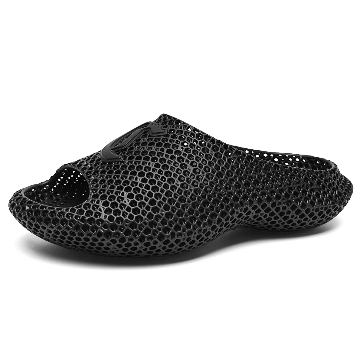 Мужские тапочки-шлепанцы Quiet Quick Dry Cabbeen, Coal Black