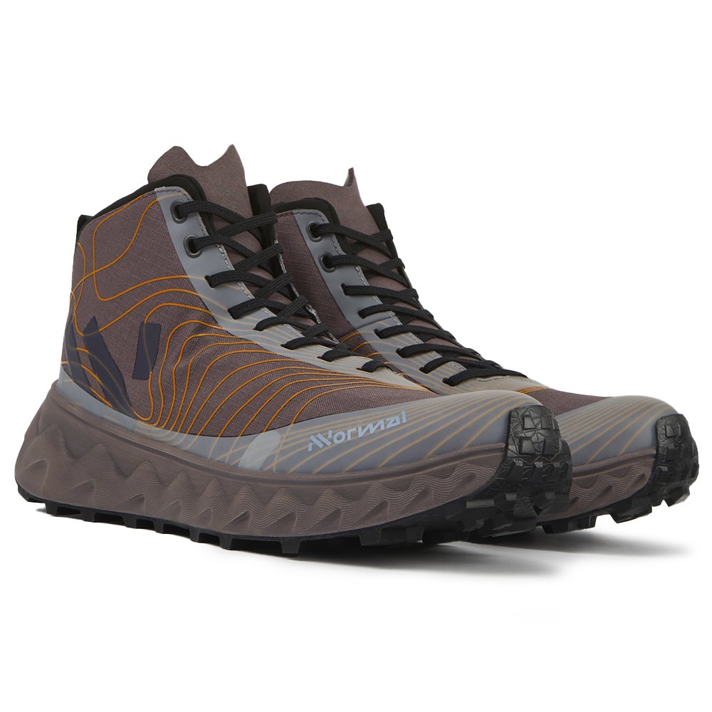 

Кроссовки Nnormal Tomir Waterproof Mid trail, коричневый