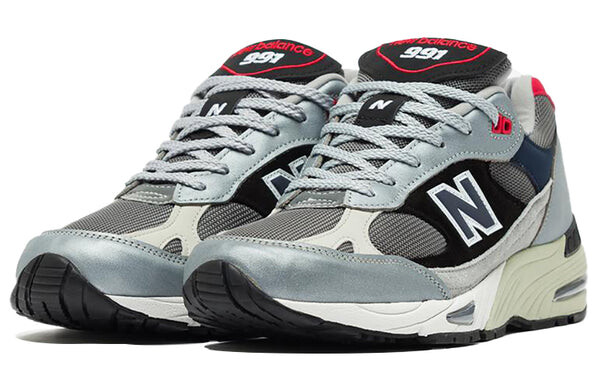 Кроссовки 991 сделано в Англии New Balance, серебряный — фото 3
