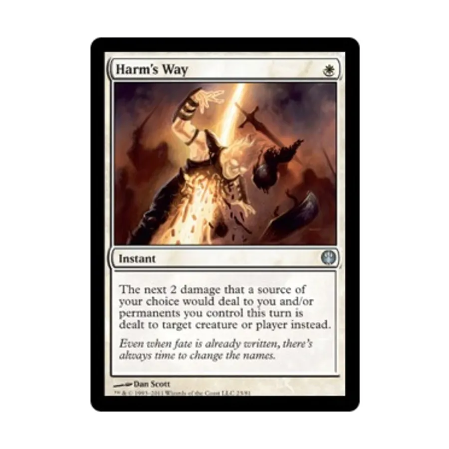 

CCG Путь вреда (U), MTG - Duel Decks - Knights vs. Dragons