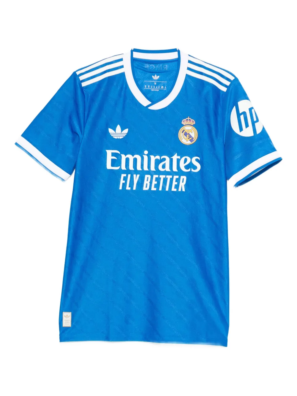 

Полосатая футболка Adidas, синий