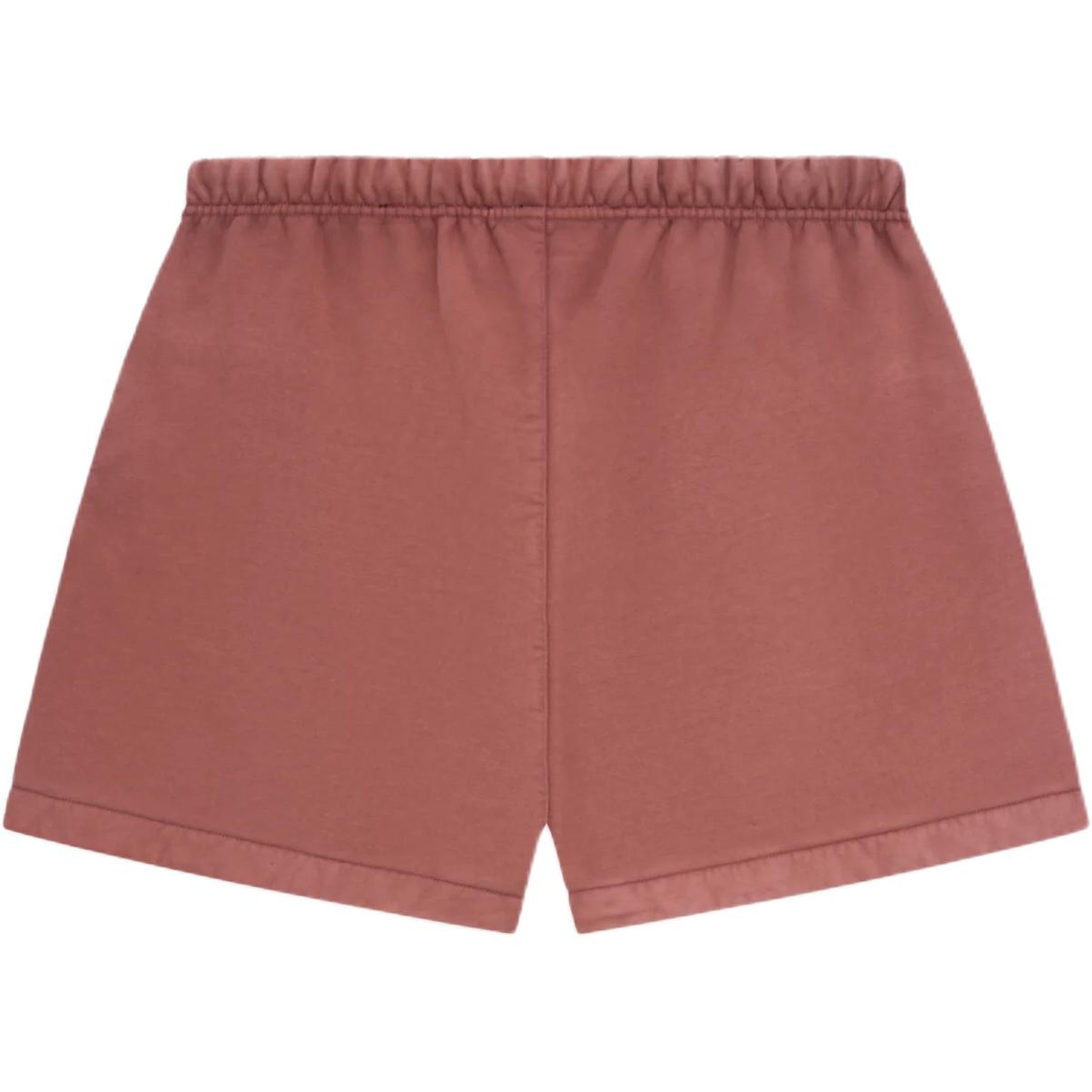 Шорты с эластичным поясом Fear Of God Essentials, Crimson Glow — фото 3