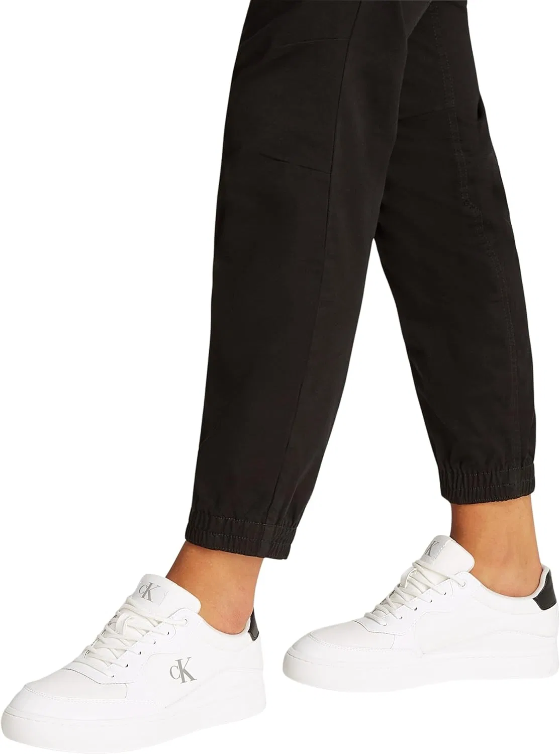 Кроссовки Calvin Klein Herren Cupsole Classic Tech Ripstop Low Top, White Bright White Black — фото 3