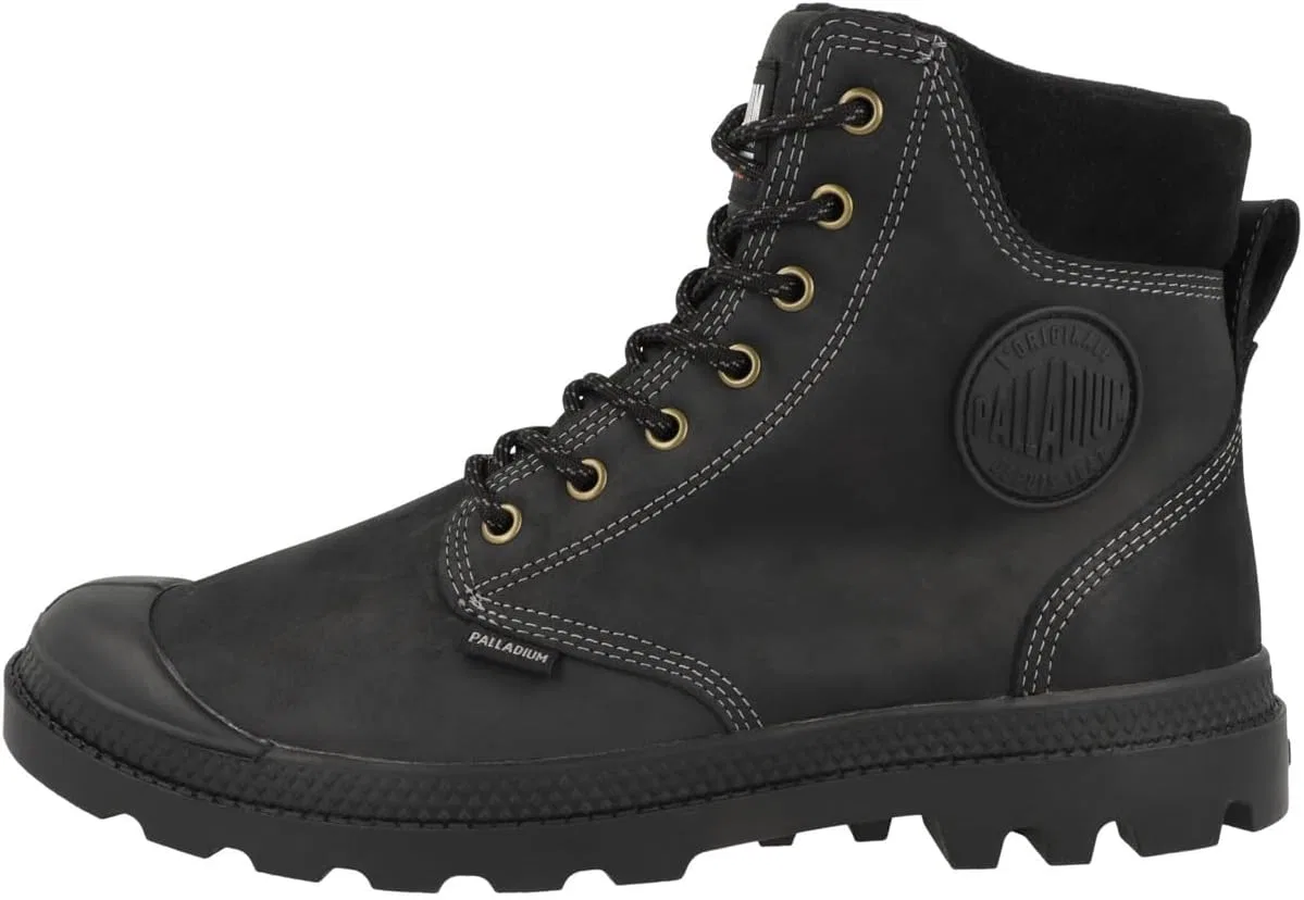 Ботинки Palladium Unisex Pampa SC Thins WP+ Ankle Boot, Black