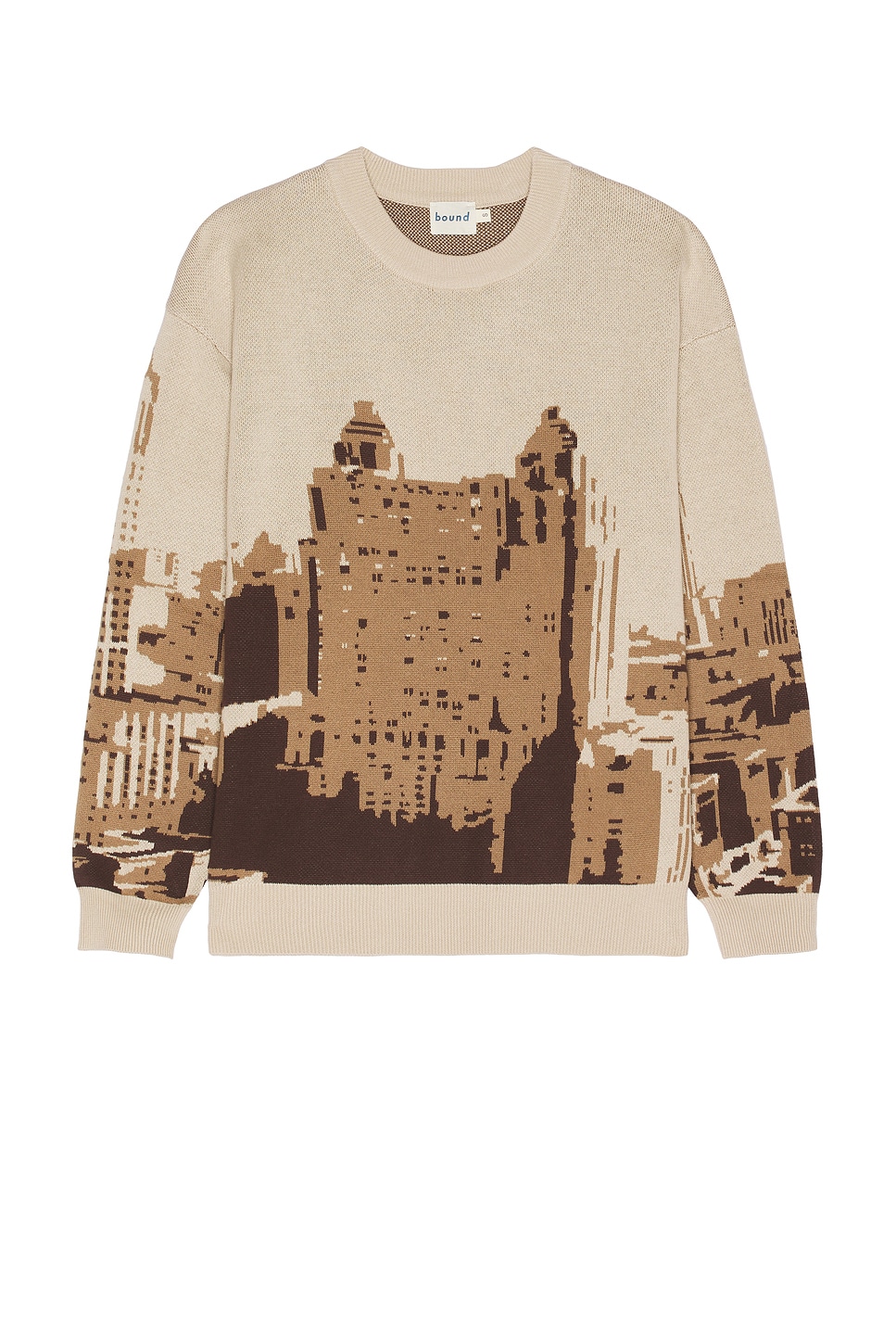 

Вязаный свитер Nyc skyrise Bound, tan