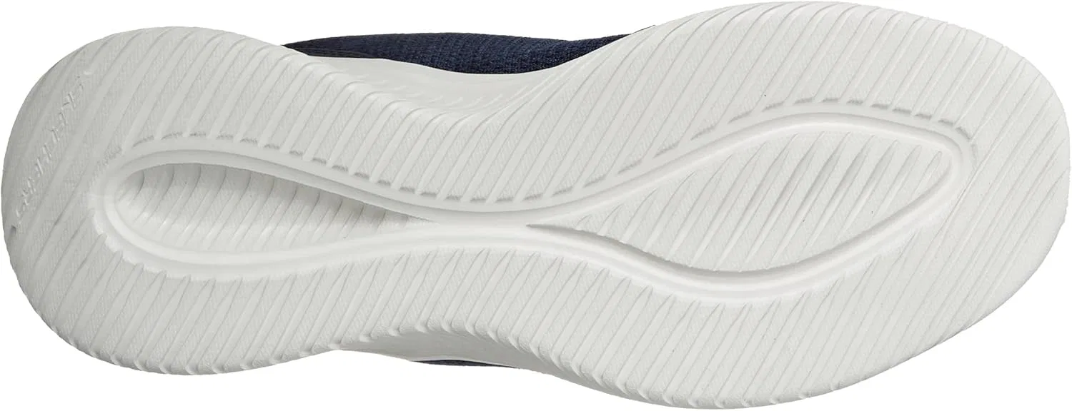 Мужские кроссовки Skechers Ultra Flex 3.0, Navy Textile Synthetic Black Trim — фото 4