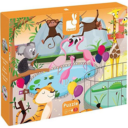 

Пазлы Haptic Puzzle At The Zoo 20 Pieces Children’S Jigsaw Puzzle