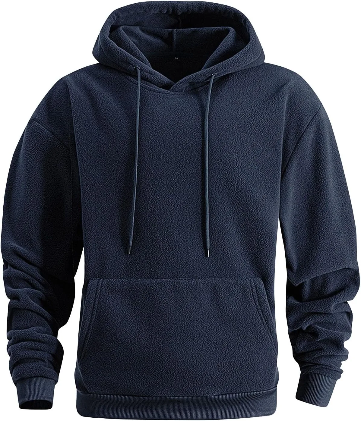 

Толстовка с капюшоном Big and Tall для мужчин, флисовая, с кулиской SCRRMZO