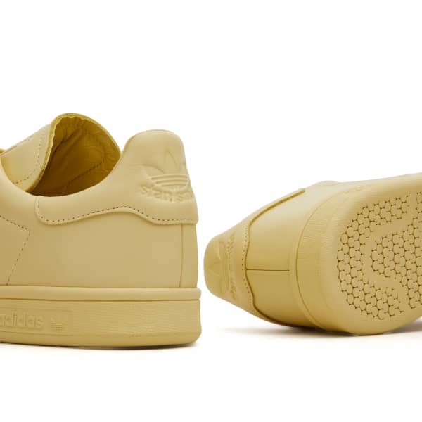 Кроссовки Stan Smith Lux Adidas, желтый — фото 4