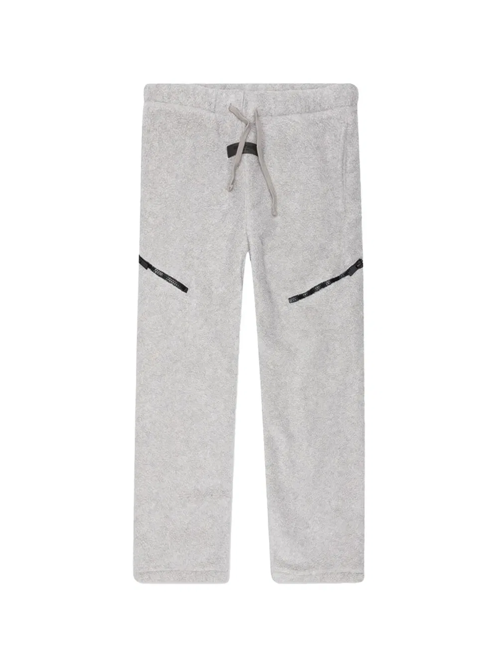Свободные брюки на молнии Fear Of God Essentials Kids, серый