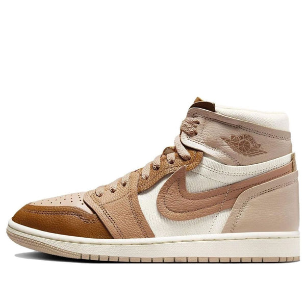 Кроссовки 1 высота мм Air Jordan, коричневый