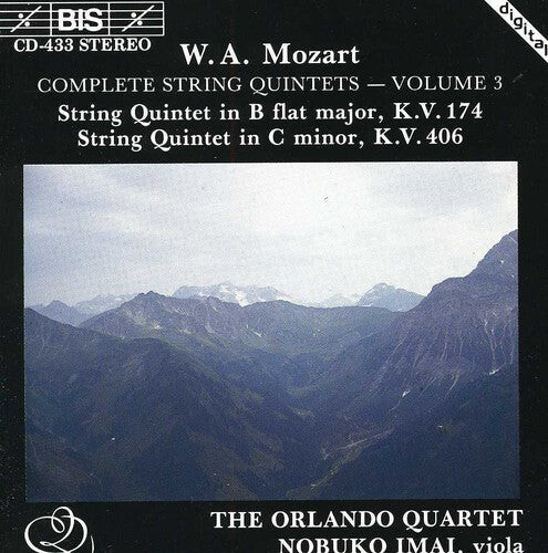 

CD диск Mozart / Imai / Orlando Quartet: String Quintets 3
