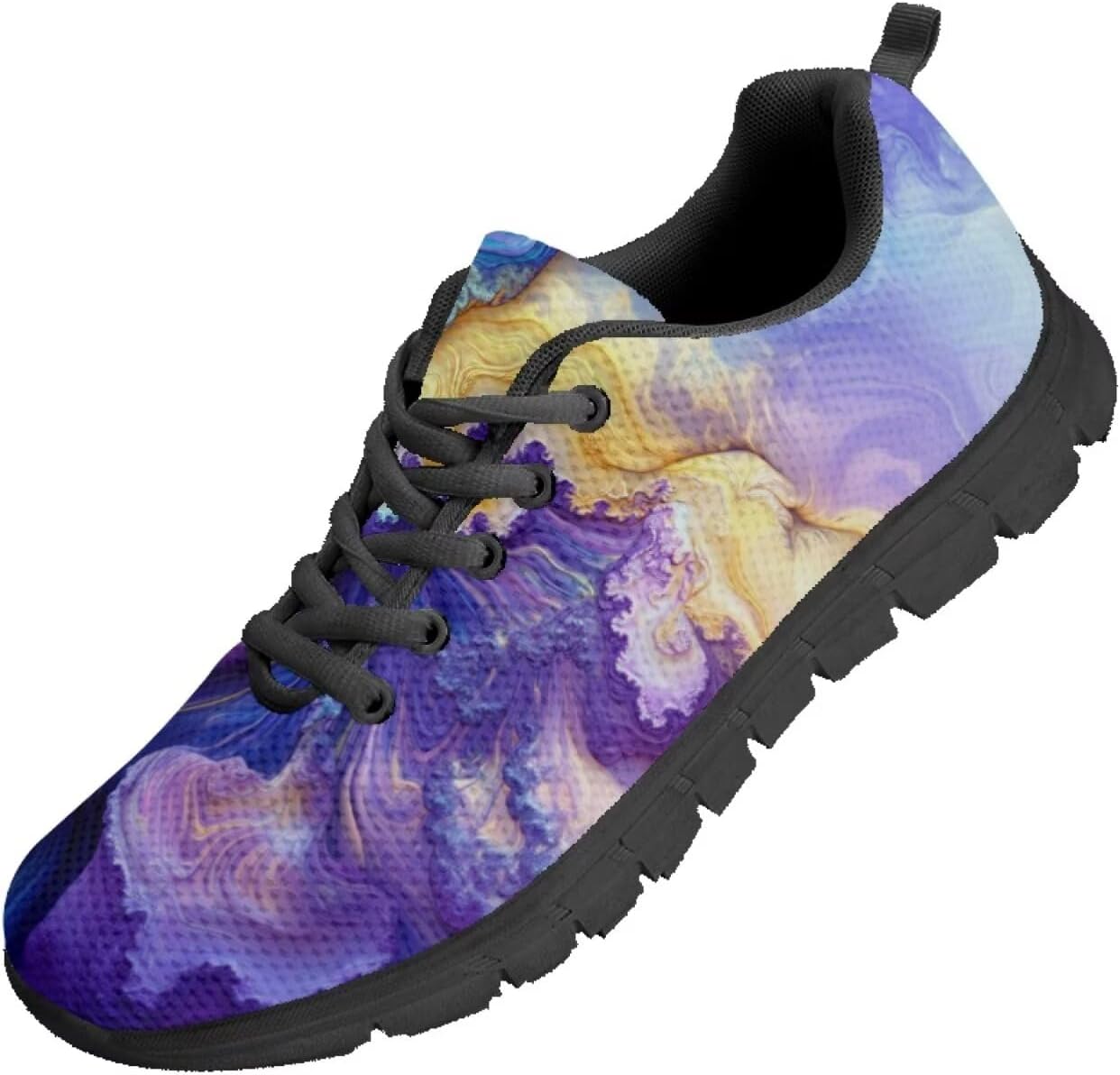 

Кроссовки Funnydude Funny Print для мужчин осенние легкие удобные для тренировок, Marble