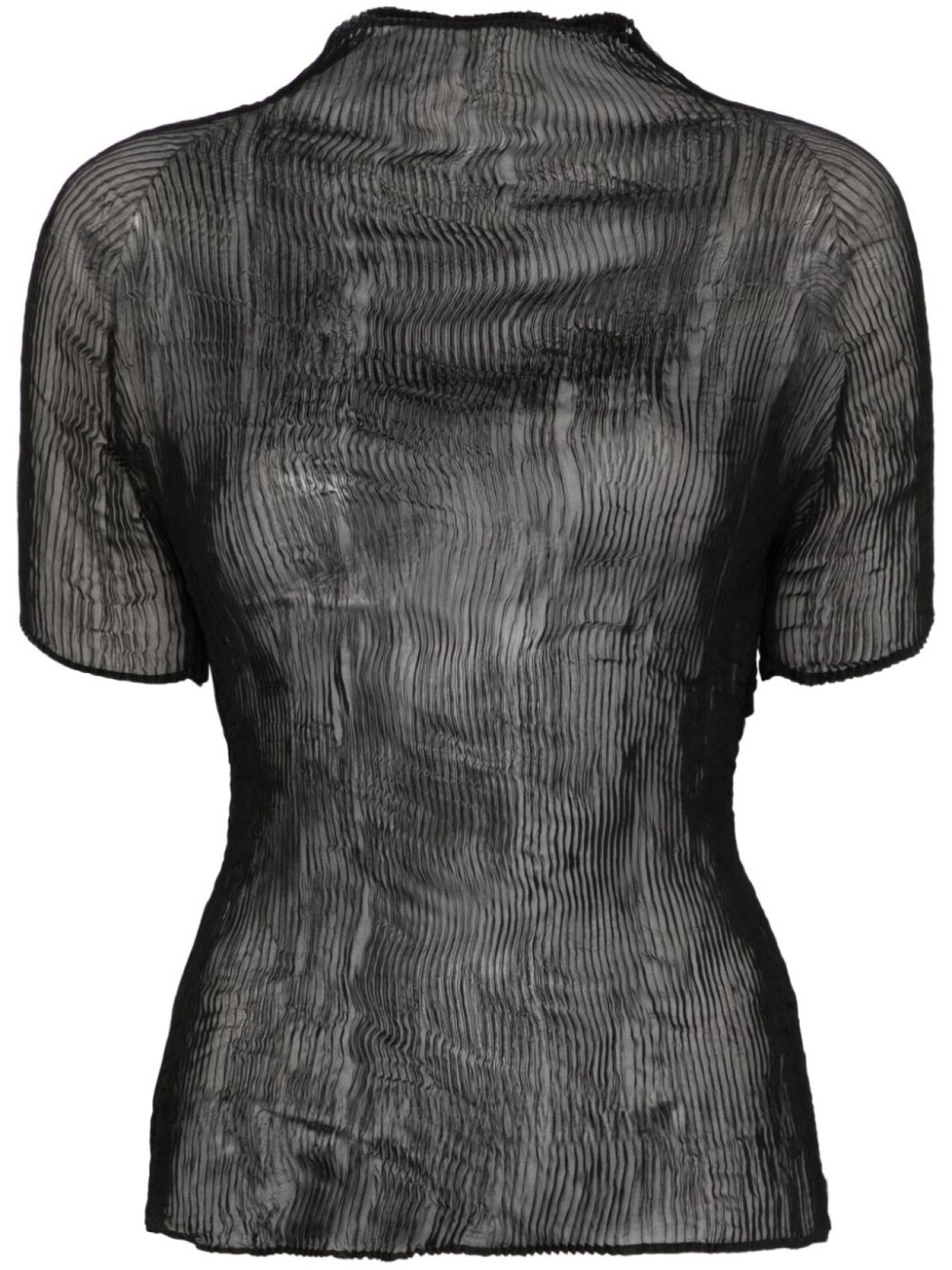 

Топ Chiffon Twist Issey Miyake, черный