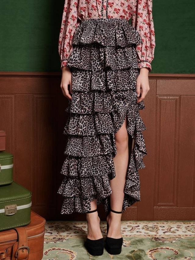 

Юбка Lennox Leopard Sister Jane, Brown