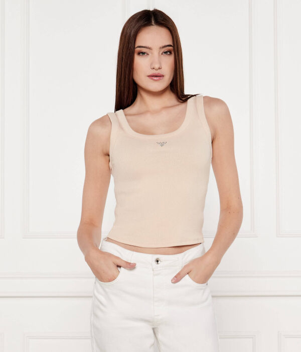 

Футболки Slim fit Guess Jeans, желтый