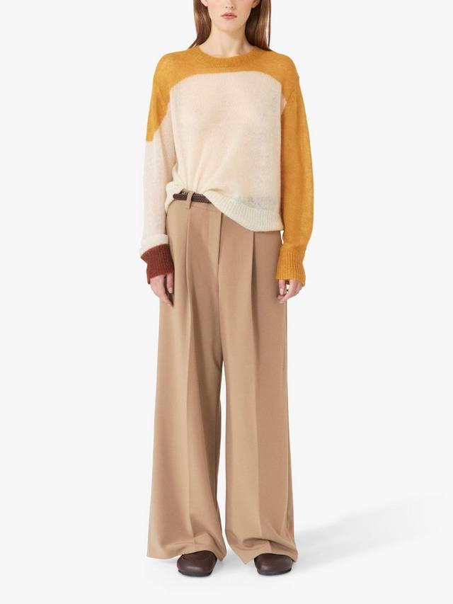

Джемпер из смеси шерсти marie color block Lovechild 1979, цвет Cream/Yellow