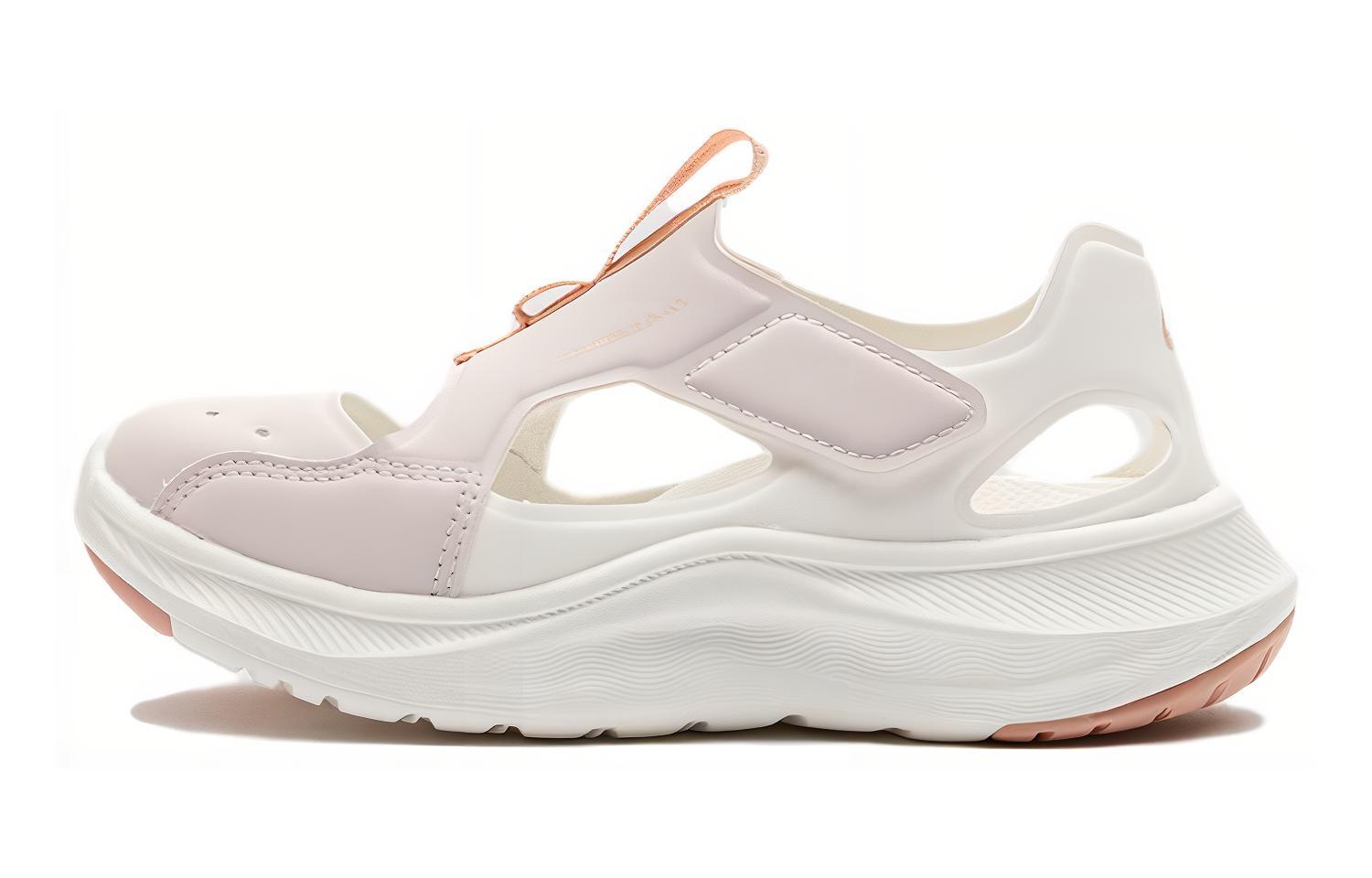 

Детские сандалии бело-розовые Asics