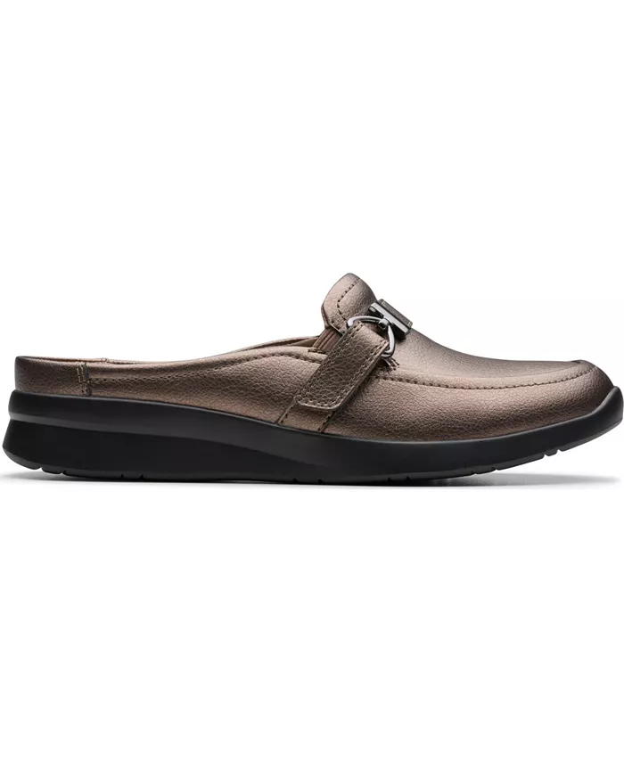 Женские мюли Ellowyn Amelia Slip-On Clarks, фиолетовый — фото 2